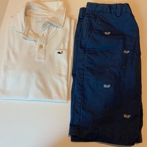 Set of Vineyardsvines Boys short (16) T shirt (L)